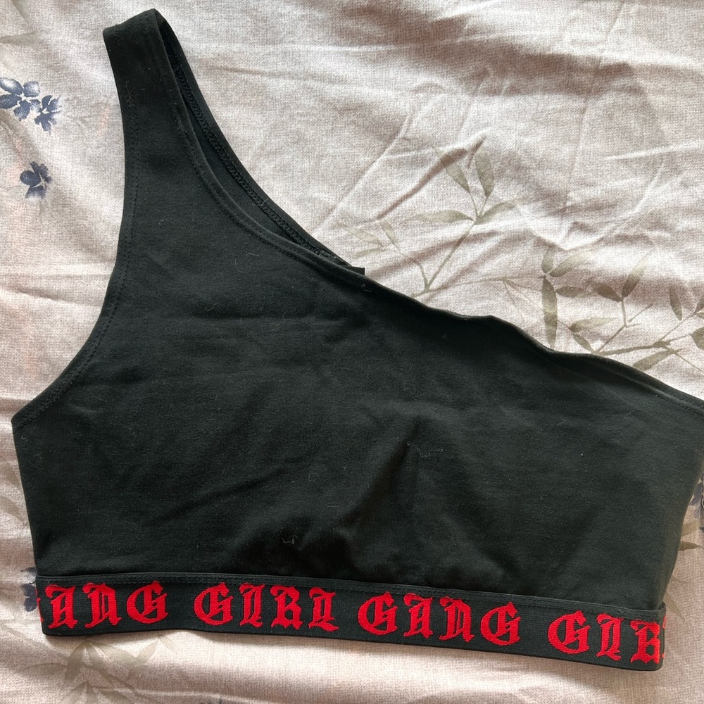 Forever 21 Off-The-Shoulder Crop Top